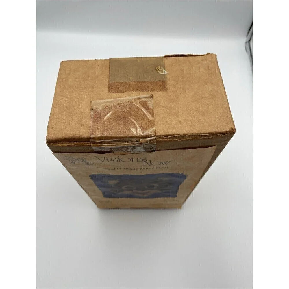 Vintage MCM 1980 Latch Hook Kit Tiger 12”x12” Pillow Visions Now